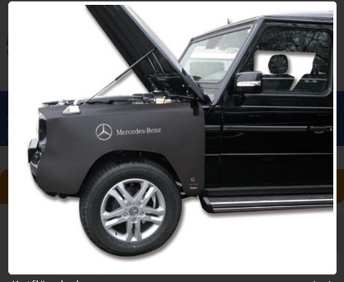 Mercedes kotflügelschoner - mercedes,